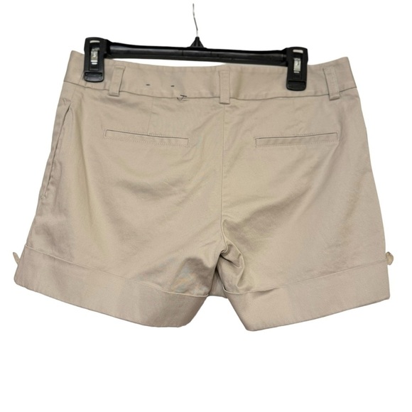 Express Cuffed Khaki Chino Shorts Size 2 - Picture 2 of 2